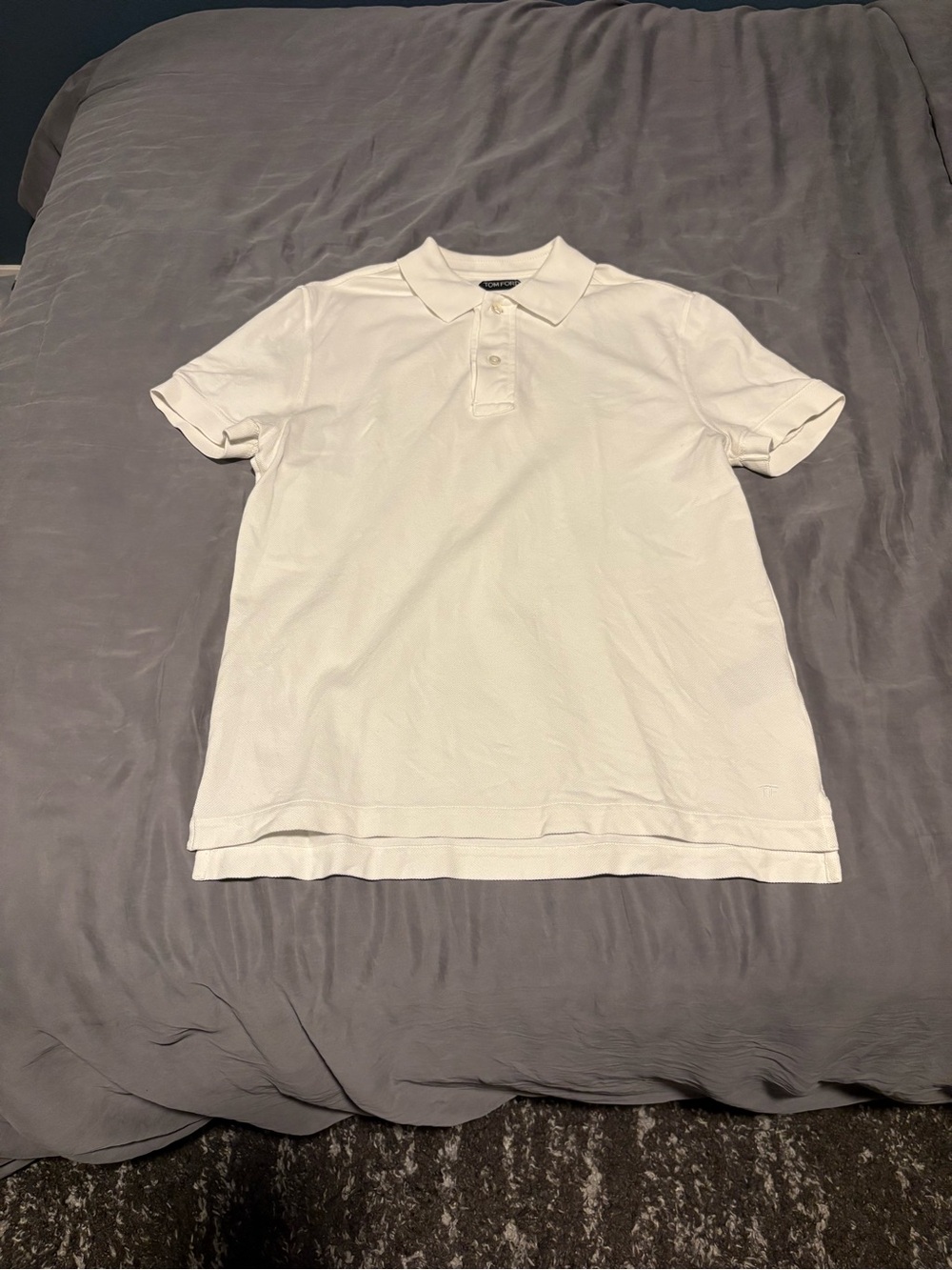 Tom Ford White Men's Polo Shirt - Minimal Luxury